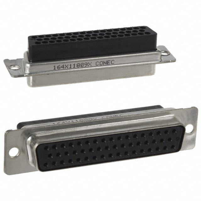 164X11809X Conec  Alloggiamenti per connettori D-Sub a forma di D